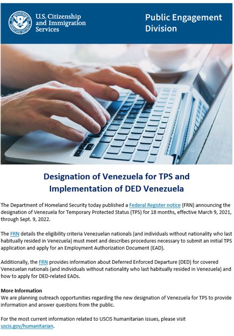 tps venezuela designation date